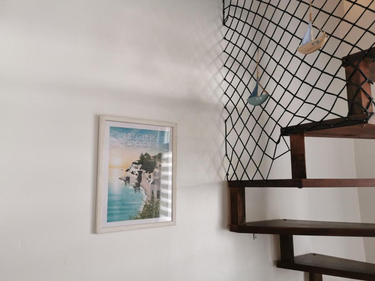 Charmant Appartement Dans Centre Meschers/Gironde Meschers-sur-Gironde Exterior foto